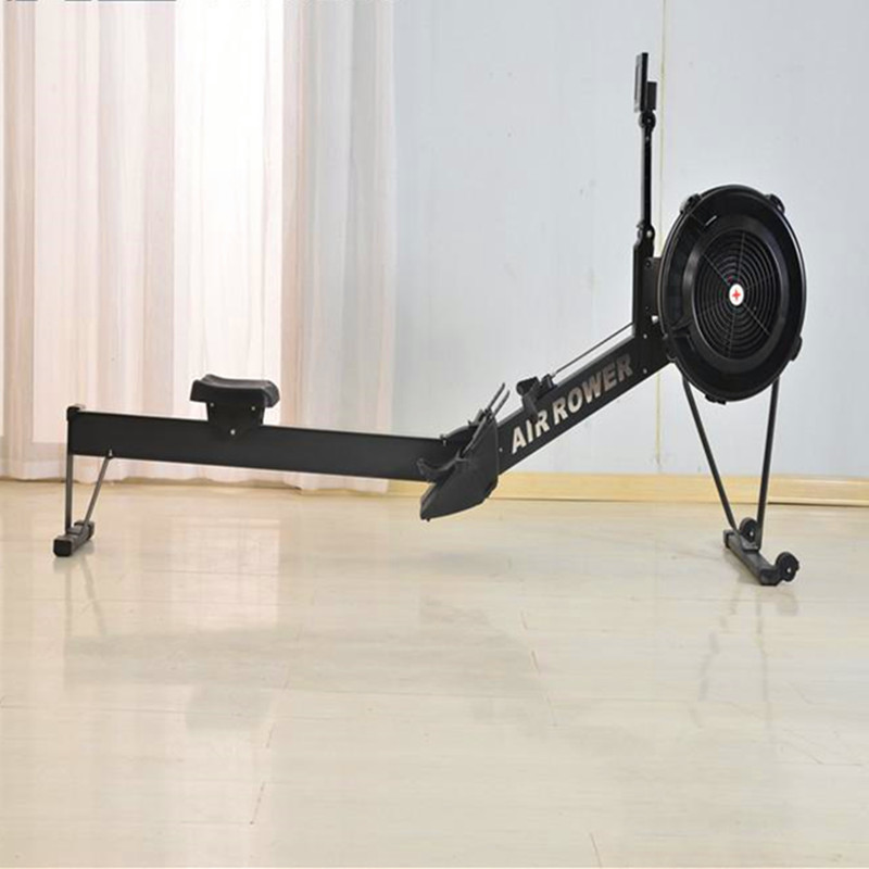 Row Machine vogatore Air indoor Rowing Machine trainer di canottaggio Attrezzatura per il fitness a casa Resistenza al vento Palestra Sport